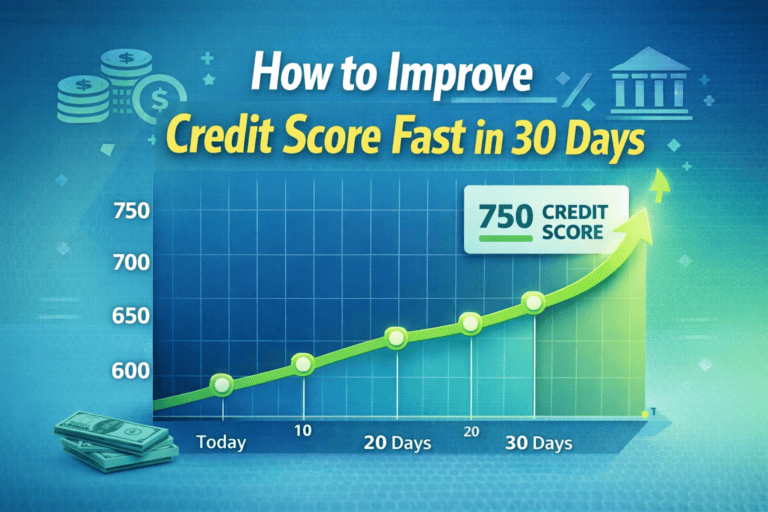 “How to Improve Credit Score Fast in 30 Days”
